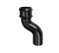 Apex Heritage Cast Iron Offset 63mm (306mm projection) - Black Painted