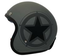 APEX JI100 Star Jet Helmet, grey, size 2XL for Men