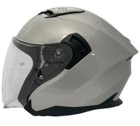 APEX JI200 Jet Helmet, silver, size S