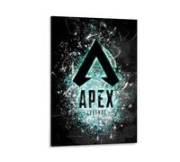 Apex Legends Poster Art Gaming Wall Decor Modern Abstract Print for Home Office Or Game Room Unique Gift for Fans of Battle Royale And Video Games Gift 24x36inch(60x90cm) Framed