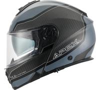 APEX MC500 Carbon Dolomites Helmet, black-grey, size S 56 57 for Men