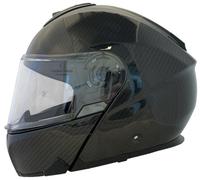 Apex MC500 Carbon Solid, flip up helmet L Black