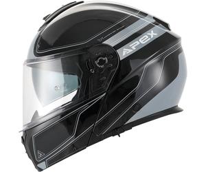 Apex MT300 Sydney, flip up helmet M Black/Grey