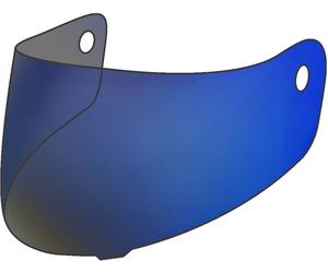 APEX MT300 Visor, Iridium Blue, One size