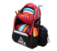 Apex Outdoors Disc Golf Bag, Large Disc Golf Backpack Holds Over 21 Discs, Durable & Lightweight with Multiple Storage Pockets
