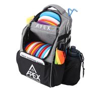 Apex Outdoors Disc Golf Bag, Large Disc Golf Backpack Holds Over 21 Discs, Durable & Lightweight with Multiple Storage Pockets