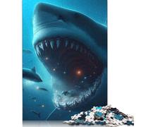 Apex Predator Jigsaw Puzzles Puzzles for Adults Kids. 1000 Pieces Whimsical Challenge Toy Educational Games Home Decoration for Educational Games Gifts 1000pcs (40x28cm)