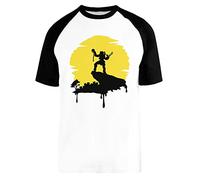 Apex Predator White Baseball T Shirt Short Sleeves Unisex Men Women Baseball Tee, white us, L