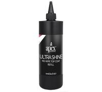 Apex® Professional 500ml No-Wipe Gel Top Coat Refill, UV/LED, Easy to Apply, Long Lasting, Clear High Gloss Finish, Professional and Home Use