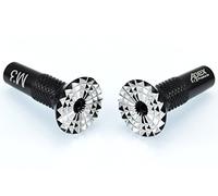 Apex RC Products Black Aluminum Futaba X6 DX6i DX7S DX8 DX9 / Taranis X9DRC Transmitter Gimbal Stick Ends #1712