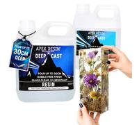 APEX RESIN Deep Cast Deep Pour Epoxy Resin Kit, 3L