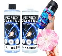Apex Resin Quantum Epoxy Resin Kit - Crystal Clear Epoxy 1 Litre Kit, Self-Levelling High Gloss, UV Resistant, Craft Resin for Tumblers, Art & Crafts