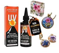 APEX RESIN UV Resin 100g, Crystal Clear Fast Cure Craft Resin