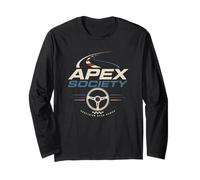 Apex Society Precision Over Power Track Driver Long Sleeve T-Shirt