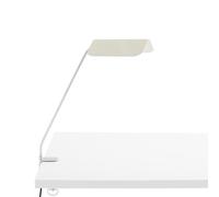 Apex Table Lamp with Clip Oyster White
