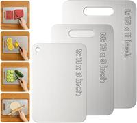 Apex Titanium Cutting Board, 2025 New Apex Titanium Cutting Boards for Kitchen,100% Pure Cut for Cutting Vegetables and Meat, Easy to Store (3PCS)