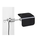 Apex Wall Lamp with Clip Iron Black