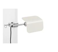 Apex Wall Lamp with Clip Oyster White