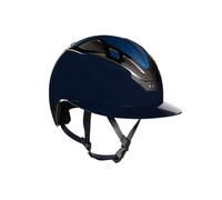 APEX WOOD LADY HELMET NAVY BLUE GLOSSY