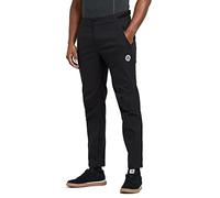 Apex7 Men's Nitrogen Pants with Adjustable Waist, Jersey Lining & 2 Zipped Pockets, Water Resistant, Lightweight, Stretchy Trousers (UK, Alpha, L, Regular, Regular, Black)