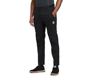 Apex7 Men's Nitrogen Pants with Adjustable Waist, Jersey Lining & 2 Zipped Pockets, Water Resistant, Lightweight, Stretchy Trousers (UK, Alpha, L, Regular, Regular, Black)