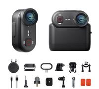 Apexcam K80 4K Mini Action Cam POV Body Cam Ice Image Stabilisation WiFi 10 m Waterproof Underwater Camera with Integrated 64GB Storage Space Vlogging Camera for Cycling Travel