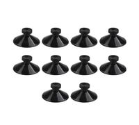 ApexEase 10PCS Rubber Family Aquarium Fish Tank Bowl Tools Suction Cups Suction Cup Clip Sucker for Aquarium Fish Tank Pump Black 28mm
