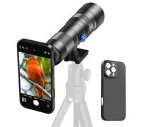 APEXEL 20-60X Zoom Lens with Integrated Case for iPhone 16 Pro Max-Professional Telephoto Zoom Lens