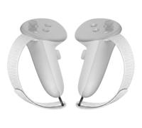 APEXINNO VR Controller Grips for Meta Quest 3, Active Hand Straps, Adjustable Knuckle Straps with Battery Cover, Accessories for Oculus Quest 3