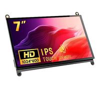 ApexMaker - 7 Inch Touch Screen Monitor for Raspberry Pi 1024X600 IPS FHD LCD USB HDMI Portable for Raspberry Pi 4B/3B+/ZeroW/3B/Zero/2B B+/A/B