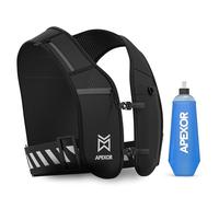 APEXOR Running Phone Holder Vest | Reflective Running Vest with 5 Pockets | Adjustable Waist and Chest Band | Waterproof | Lightweight | Running |Water Bottle Holder | Running Vest for Men and Women