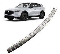 APEXRA Car Stainless Steel Rear Bumper Protector, for Mazda CX-5 CX5 2017-2023 Accessories, Auto Parts Tailgate Back Trunk Door Sill Cover Scuff Plate Strip Guard Protection