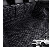 APEXRA Full Coverage Car Trunk Mat Trunk Mat Car Mat, for Volvo XC40 2019-2022 2023 2024, High-sided odourless and non-slip trunk protection mat (BLACK)
