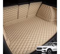 APEXRA Full Coverage Car Trunk Mat Trunk Mat Car Mat, for Volvo XC40 2019-2022 2023 2024, High-sided odourless and non-slip trunk protection mat (BEIGE)