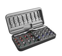 ApexSelect 42 in 1 Magnetic Ratchet Screwdriver Set - Includes Allen Wrenches Sets, for Ring Doorbell/Camera Screwdriver,Home Repair,Electronic & DIY | S2 Alloy Steel with Storage Case