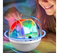 Apexxus Northern Lights Projector Sensory Lights - 3 Adjustable Aurora Projector, Unique Rotating Design, Portable Night Light for Bedroom, Game Projector Room Decor for Teen Gifts