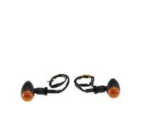 APEYCRX Turn Signal Lights 2/4 Pcs 10mm Hole Universal Motorcycle Front Rear Turn Signals Light Yellow Indicators Signal Lamp For