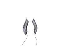 APEYCRX Turn Signal Lights 2 Pcs Motorcycle Turn Signals Lights Mirror Flasher Blinker Indicator Light For Rearview Mirrors Flashing Signal Lamps