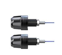 APEYCRX Turn Signal Lights 2pcs 12V Motorcycle Handlebar End Turn Light Flasher Handle Grip Bar Blinker Side Marker Corner Lamp Lighting