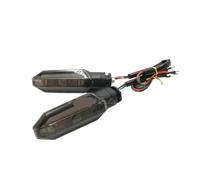 APEYCRX Turn Signal Lights 2pcs/4pcs Motorcycle Turn Signals Lights Water Flowing Indicator Arrow Blinker Lamps For RS150 XRE300 CRF300 X-ADV