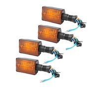 APEYCRX Turn Signal Lights For XT350 XT600 XT550 XT250 FZ750 1985-2000 Amber Lamps 2/4 Pcs Motorcycle Rear Brake Turn Signal Lights Indicators