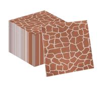 APFCLRBL 40pcs Animal Print Kids Party Napkins for Fun & Durable Paper Tissues for Birthday Parties Themed Events Decorations Holiday Paper Lunch Dinner Disposable Paper Napkin Set (Giraffe)