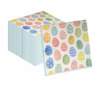 APFCLRBL Easter Bunny Lucky Egg Party Napkins Decorative Napkins for Easter Celebrations, Spring Parties, Egg Hunt Events & Festive Table Decor CJ019 (Egg 1) 25 * 25CM
