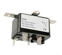 APFR-290 SPST AC Fan Relay 24V Coil Voltage 25A Contact Current Heavy Duty Relay Single Pole On Off Control for HVAC Heating Cooling Refrigeration Compact Design 4 Labeled Terminals Fits 44290 Jard