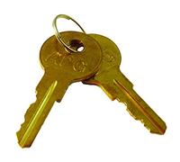 APG Cash Drawer Replacement Key Set | Compatible with APG A5 Code Locks | Set of 2 Keys | for APG’s Series 100 and Series 4000 Cash Drawers | PK-8K-A6