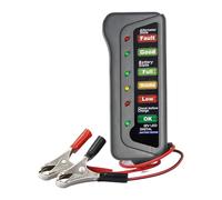 APGLSXY 12V Vehicle Battery Tester Accurate Digital for Cars, Motorcycles & EVs, Real-Time Health Electric Vehicle Tester