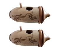 APGLSXY 2pack Handcrafted Wooden Hummingbird Feeder Hanging Feeding Dishes for Outdoor Garden Decoration and Bird Watching Hanging Feeding Dishes
