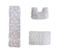 APGLSXY 3pcs Pet Pad Set Soft Cushioned Liner Washable Pet Strollers Dirt Cover Comfortable Travel Accessory Dog Mat