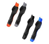 APGLSXY 4Pcs Golf Swing Aid Trainers Ergonomic Right Hand Grip Enhances Control and Precisions During Practice Golf Grip Improvement Tool