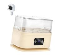 APGLSXY 6-Capacity Electric Oval Cooker with Auto Shut Off and Buzzer for Perfect Eggs Compact Oval Boiler Machine with Adjustable Timer